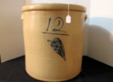 Redwing 12 gl salt glaze crock