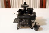 Castiron mini wood cookstove & assessories