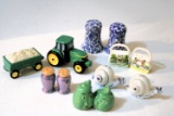 Assortment salt and pepper shakers