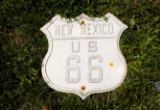 Metal sign - New Mexico US 66