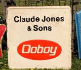 Metal Doboy sign