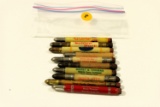 10 bullet pencils