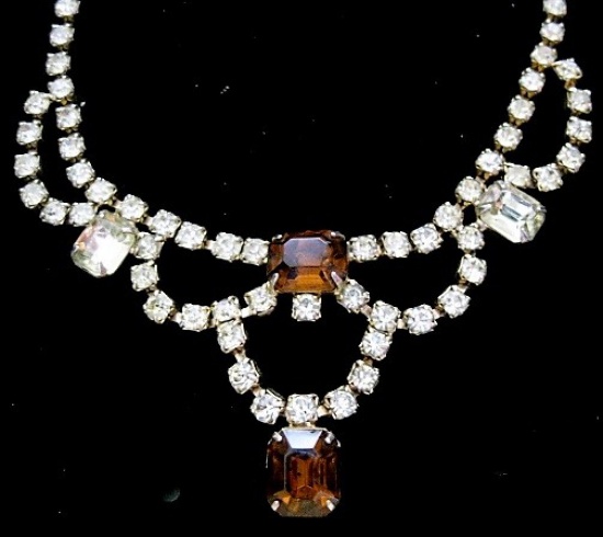 Vintage Rhinestone Timed Jewelry with Designers