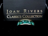 Signed Joan Rivers Ring in original box size 8