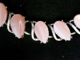 Pink Shell Formed Thermoset Bracelet 7