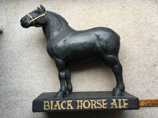 vintage horse statue