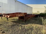 1999 Pratt 20' Container Drop Frame Tank Chassis