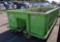 Rectangular Open Top Roll-Off Container, 12 Cu Yd