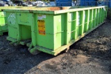 Rectangular Open Top Roll-Off Container, 20 Cu Yd