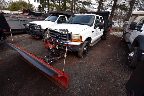 2001 F-450 Xl Super Duty Dually Dump Truck