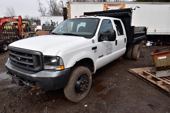 2004 Ford F-450 Xl Super Duty Dually Dump Truck