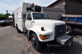 1997 Ford F-800 Diesel, Utility Truck