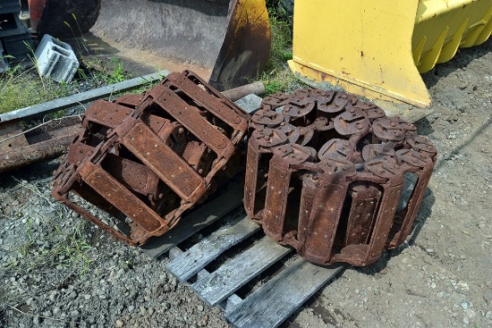 Skid Steer Metal Bolt On Tracks