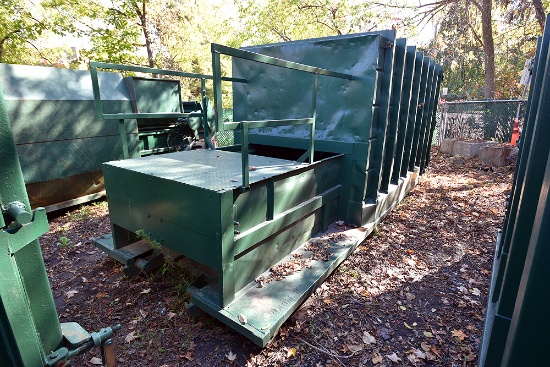 30 Yd. Self-Contained Compactor w/Outside Rail, Dual-Pickup & Open Charge Box