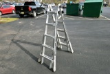 22 ft. Reach MPX Aluminum Multi-Position Ladder, 375 lbs. Load Capacity