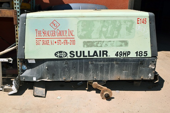 Sullair 185, 49HP, Air Compressor (stationary unit)