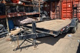 Tandem Axle Equipment Trailer w/Dual Rear Ramps