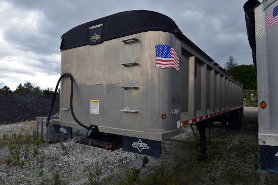 2017 Trailstar 60 Cubic Yard, Aluminum, End Dump Trailer