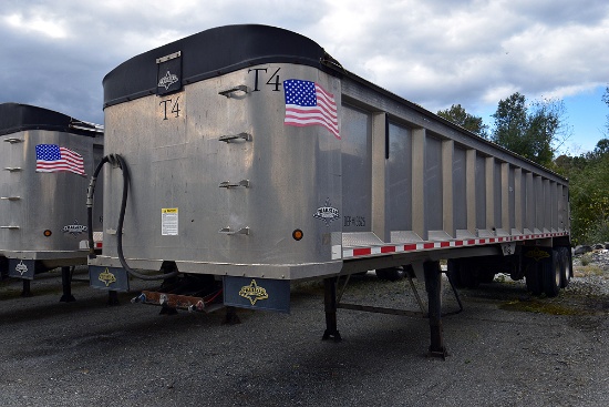 2016 Trailstar 60 Cubic Yard, Aluminum, End Dump Trailer