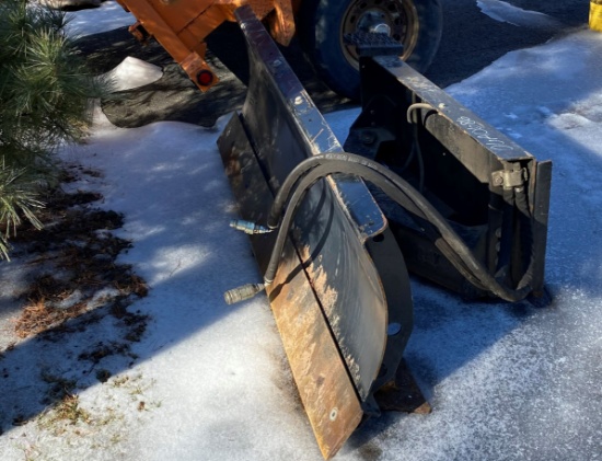 CAT Snow Plow Skidsteer Attachment