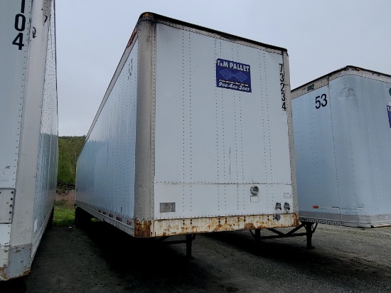 1998 Great Dane 53'-0 Tandem Axle Dry Van Trailer