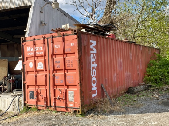 Steel Storage Container (Matson), 40'-0 Long