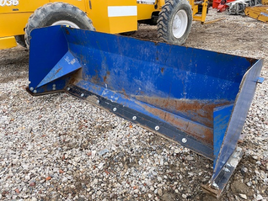 90" Skid Steer Snow Box/Pusher Attachment