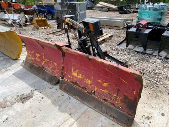 102" Fisher V-Plow with Mount