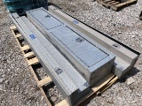 Group of Diamond Plate Truck Bed Storage Boxes