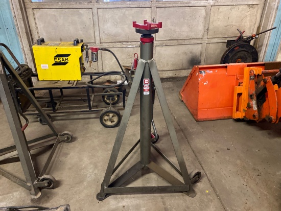 Gray 8-THR 16,000Lbs. Capacity Vehicle Support Stand