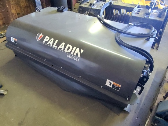 Paladin Hydraulic Skid Steer Sweeper Attachment