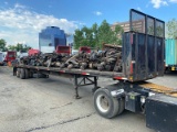 1993 Fontaine 48ft Tandem Axle, Flatbed Trailer with Axles