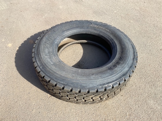 (9) Used Truck Tires