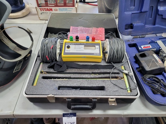AEMC Instruments Ground Resistance Tester all inclusive kit
