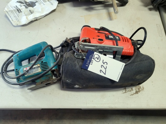 A group of (2) assorted corded hand tools