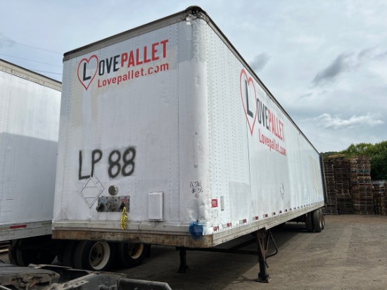 1996 Strick 53'  Tandem Axle, Dry Trailer, No: LP88  (not DOT ready)