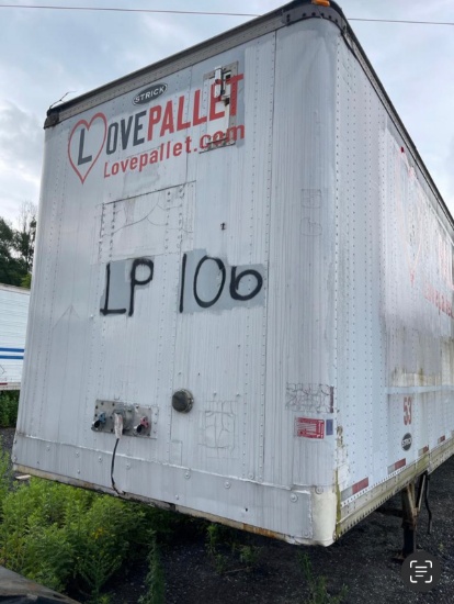 2001 Great Dane 53' Van Trailer (not DOT ready)