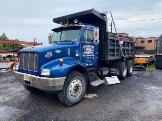 1999 Peterbilt 330 w/ 12 Cu Yd Steel Dump Body & Roll Top Tarp