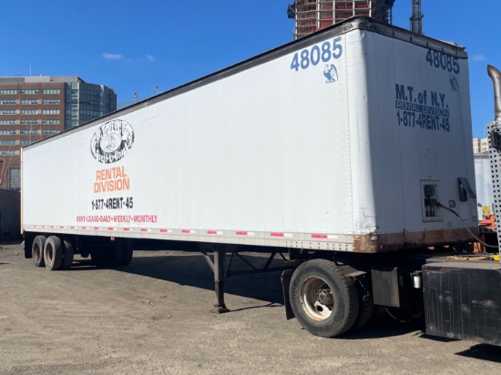 1999 Greatdane 48' Tandem Axle STORAGE TRAILER
