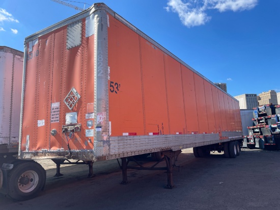 2000 Wabash 53' Tandem Axle Van Trailer