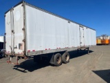 1988 Fruehauf 48' Tandem Axle STORAGE TRAILER