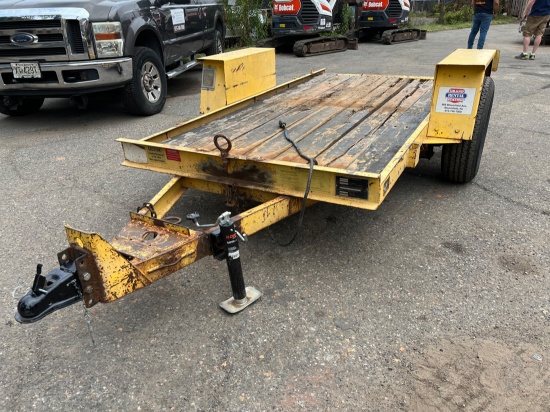 2013 General Engines Single Axle Equipment Trailer