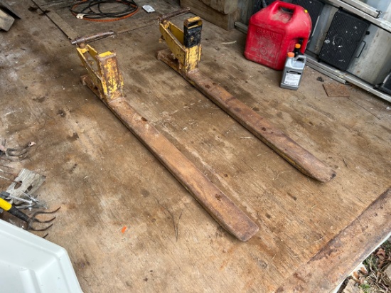Pair of 42" Fork Bucket Attachments