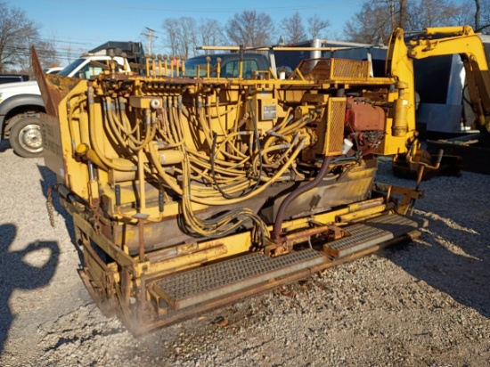 Power Box Asphalt Paver