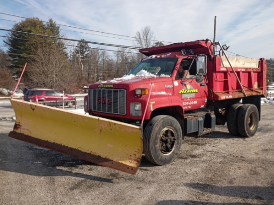 1996 GMC C7000 Topkick Mason Dump Truck
