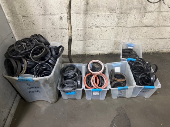 A Group of Ass't Rubber Gaskets