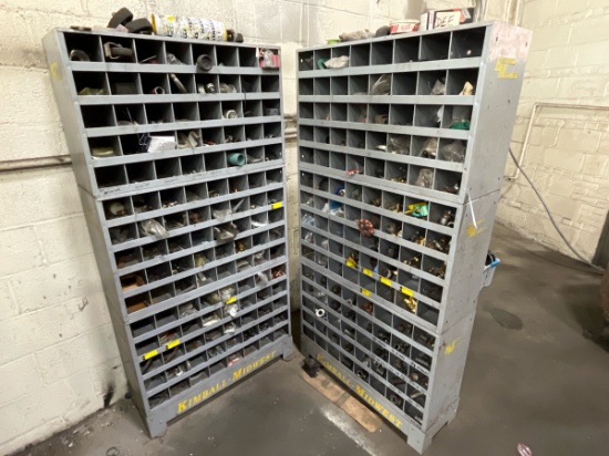 A Group of Ass't Hardware and Organizing Cabinets