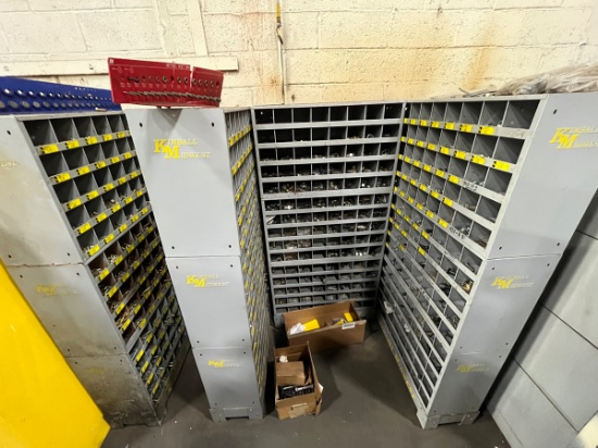 A Group of Ass't Hardware and Organizing Cabinets
