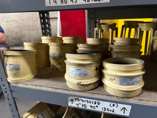 A Group of Ass't 5-Inch Elbow Fittings