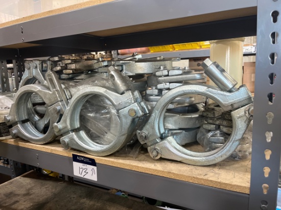 A Group of Ass't Pipe Couplings